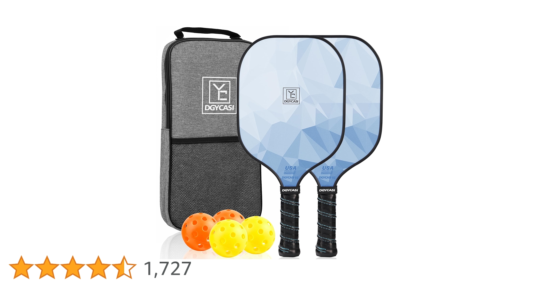 Amazon.co.jp: ピックルボールパドル 2個セット USAPA承認